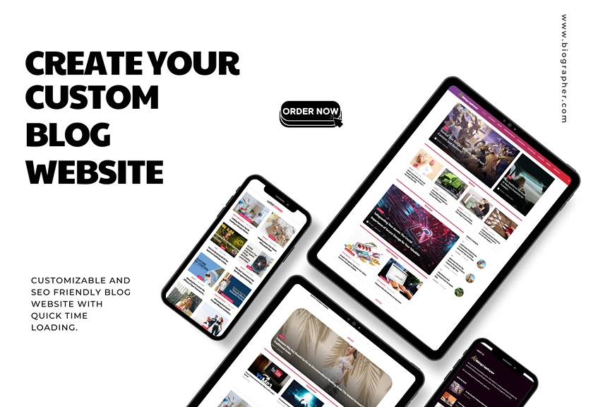 Biographyer blog website